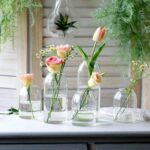 Etolies Glass Bud Vases in Bulk Set of 12, Clear Small Vases for Flowe... - Image 4