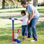 Tball Set for Toddlers 3-5, Tee Ball Set with Step on Pitching Machine... - Image 8