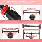 Sportneer Pull Up Bar: Power Coaching Pull-up Bars with out Screw - ... - Image 4