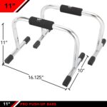 JFIT Tall Professional Push Up Bar Stand, 11-Inch - Image 3