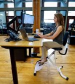 FitDesk Top Adjustable Train Desk Bike with Digital Efficiency ... - Image 3