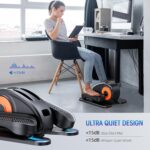 Underneath Desk Elliptical Machine, Quiet & Transportable Seated Pedal Exerciser... - Image 4