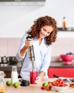 Handblender with Plug,Immersion Blender Handheld, Heavy-Obligation Copper Mo... - Image 4