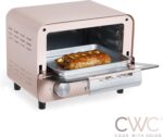 COOK WITH COLOR Mini Toaster Oven: 600W Energy, Precision Timer, Auto S... - Image 3