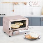 COOK WITH COLOR Mini Toaster Oven: 600W Energy, Precision Timer, Auto S... - Image 6