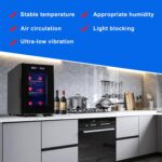 Iceblue 6 Bottle Wine Fridge Cooler, Digital Temperature Management White... - Image 7