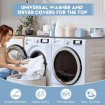 2PCS Washer and Dryer Covers for The High, 27In X 27In Silicone Dryer T... - Image 5