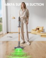 Cordless Vacuum Cleaner, 580W/48KPA/65Mins Vacuum Cleaners for Residence, S... - Image 3