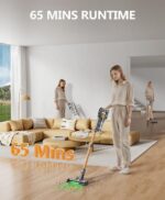 Cordless Vacuum Cleaner, 580W/48KPA/65Mins Vacuum Cleaners for Residence, S... - Image 5