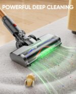 Cordless Vacuum Cleaner, 580W/48KPA/65Mins Vacuum Cleaners for Residence, S... - Image 6