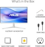 ASUS 27” 1080P Eye Care Monitor (VU279HFI-W) - Full HD, IPS, 100Hz, Sm... - Image 8