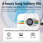 Youngsters Digicam Instantaneous Print,Youngsters Digital Digicam with 3 Shade Print Paper... - Image 5