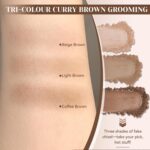 Blush Contour Palette, Bronzer & Highlighter Powder, Setting for Cheek... - Image 5