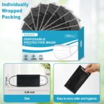 Individually Wrapped 4-Layer Filter Disposable Face Masks Single Use Du... - Image 4