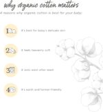 Burt's Bees Child Boys' Comfortable Match One-Piece Footed Non-Slip Sleeper - Image 5