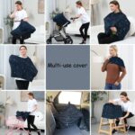 Automobile Seat Covers for Infants – Multi-use Breastfeeding Cowl Carseat Can... - Image 5