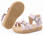 Toddler Women Sandals,Women First Walkers Footwear, Non-Slip Breathable So... - Image 3