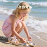 Toddler Women Sandals,Women First Walkers Footwear, Non-Slip Breathable So... - Image 6