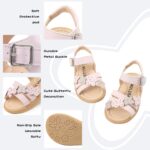 Toddler Women Sandals,Women First Walkers Footwear, Non-Slip Breathable So... - Image 8