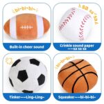 KMUYSL Child Toys 0-12 Months, My First Sports activities Bag Plush Toy - 4 Sensor... - Image 3