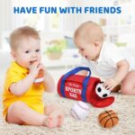 KMUYSL Child Toys 0-12 Months, My First Sports activities Bag Plush Toy - 4 Sensor... - Image 4