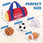 KMUYSL Child Toys 0-12 Months, My First Sports activities Bag Plush Toy - 4 Sensor... - Image 6