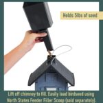 Blue Cottage Birdfeeder, 9.5 x 10.25 x 13.25 (9085) - Image 4