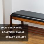 latifolia Stable Wooden Bench, Entryway Shoe Bench with Cushion, 2 Tier S... - Image 4