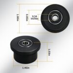 Qty.4 Machined Wheels/Rollers Suitable Whole Fitness center Alternative, Suits M... - Image 5