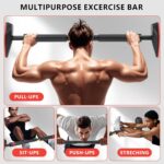 Pull Up Bar for Doorway, Door Body Chin Up Bar with out Screw Train... - Image 6