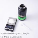 3-Pack 5g Scoop for Creatine – White Measuring Spoons Calibrated for C... - Image 3