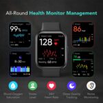 SKG Sensible Look ahead to Males Ladies Android iPhone with Alexa Constructed-in & Blu... - Image 5