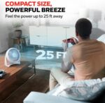 Honeywell TurboForce Air Circulator, Small Tabletop Fan, Quiet Persona... - Image 4