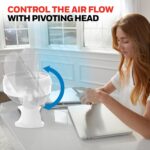 Honeywell TurboForce Air Circulator, Small Tabletop Fan, Quiet Persona... - Image 6