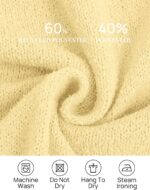 NENONA Ladies's Summer time Sleeveless Sweater Lounge Units Informal Unfastened Match ... - Image 5