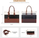 LOVEVOOK Laptop computer Tote Bag for Ladies, 15.6 Inch Work Baggage, Waterproof Co... - Image 5