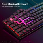 Redragon S107 Gaming Keyboard and Mouse, RGB Gaming Keyboard and 3200 ... - Image 4