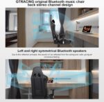 GTRACING Gaming Chair with Audio system Bluetooth Music Video Recreation Chair A... - Image 4