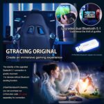 GTRACING Gaming Chair with Audio system Bluetooth Music Video Recreation Chair A... - Image 5
