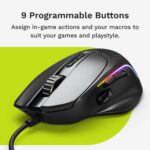 Wonderful Gaming Mannequin I 2 Wired Gaming Mouse: 9 Programmable Buttons (... - Image 5