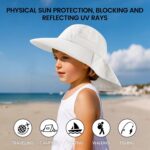 Child Solar Hat with Neck Flap for Solar Safety Toddler Seashore Hat UPF 5... - Image 6