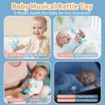 alilo Smarty Bunny Child Rattle Musical Mild Up Toys, Infants Newborns... - Image 4
