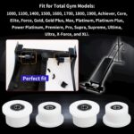 Qty.4 Machined Wheels/Rollers Appropriate Whole Gymnasium Substitute, Matches M... - Image 4