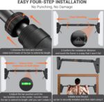 Sportneer Pull up Bar for Doorway No-Screw Adjustable Chin Up Bar for ... - Image 5
