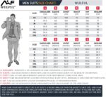 WULFUL Males's 3 Piece Slim Match Go well with Set Two Button Blazer Jacket Vest P... - Image 4