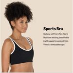 Amazon Necessities Womens Energetic FormFlex Buttery Comfortable Mild Assist V-... - Image 3
