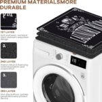 2 PCS Washer Dryer Topper, 26'' x 26'' Washer and Dryer Covers for The... - Image 5