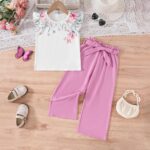 Toddler Child Woman Garments Informal Ruffle Sleeve Floral Printed Prime Strong... - Image 3