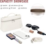 Larcenciel Elegant Small Leather-based Crossbody Purse for Ladies, Fashionable Cre... - Image 5