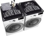 2 PCS Washer Dryer Topper, 26'' x 26'' Washer and Dryer Covers for The... - Image 2